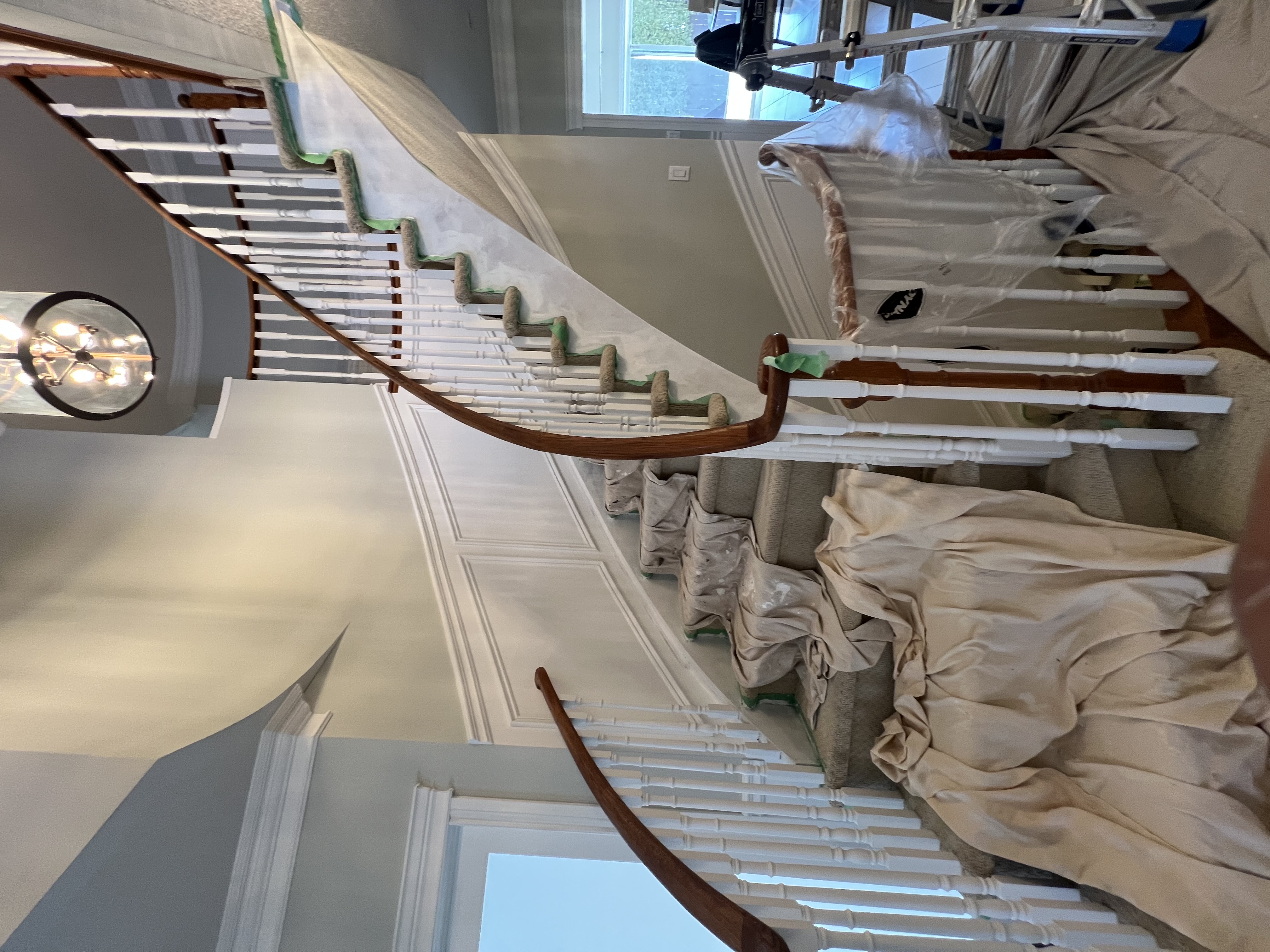 After painting transformation