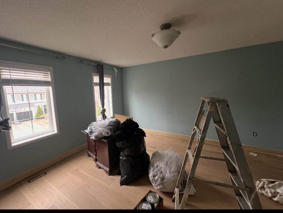 Before painting transformation